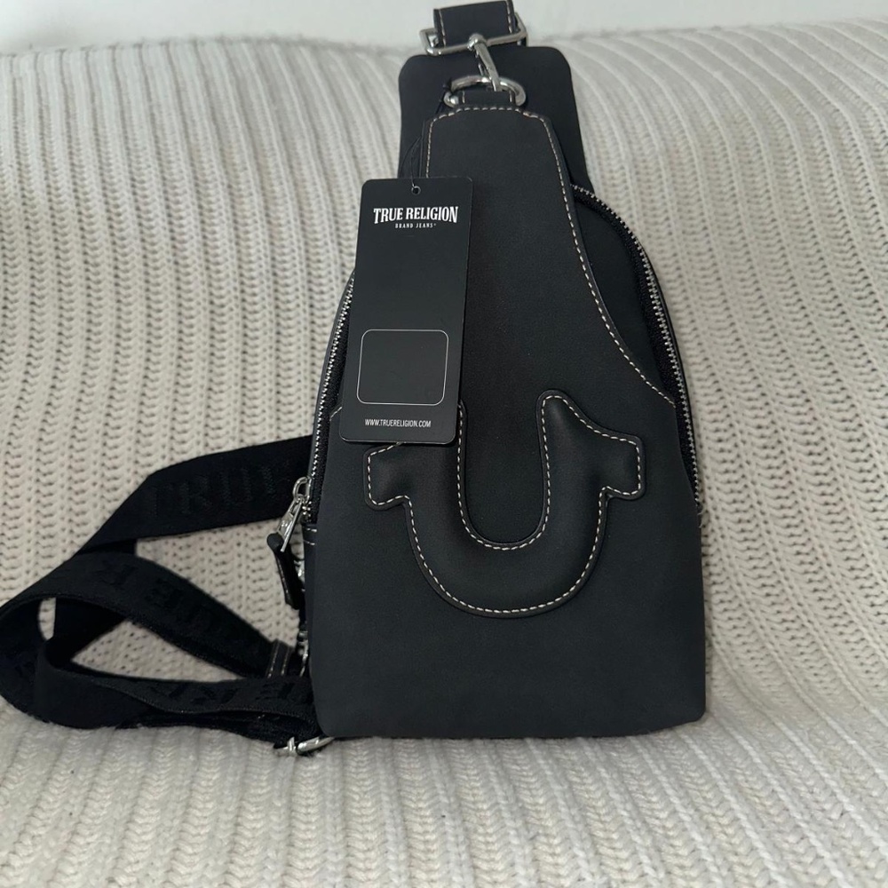 TRUE RELIGION black BACKPACK New with tags